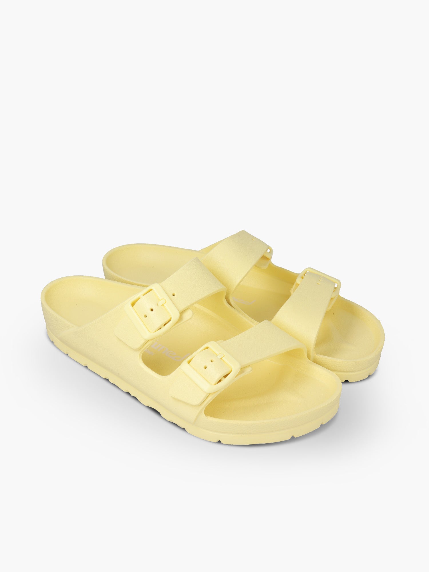 Natuned CH29 - Sandalo a Doppia Fascia con Fibbie Regolabili in Pelle Naturale