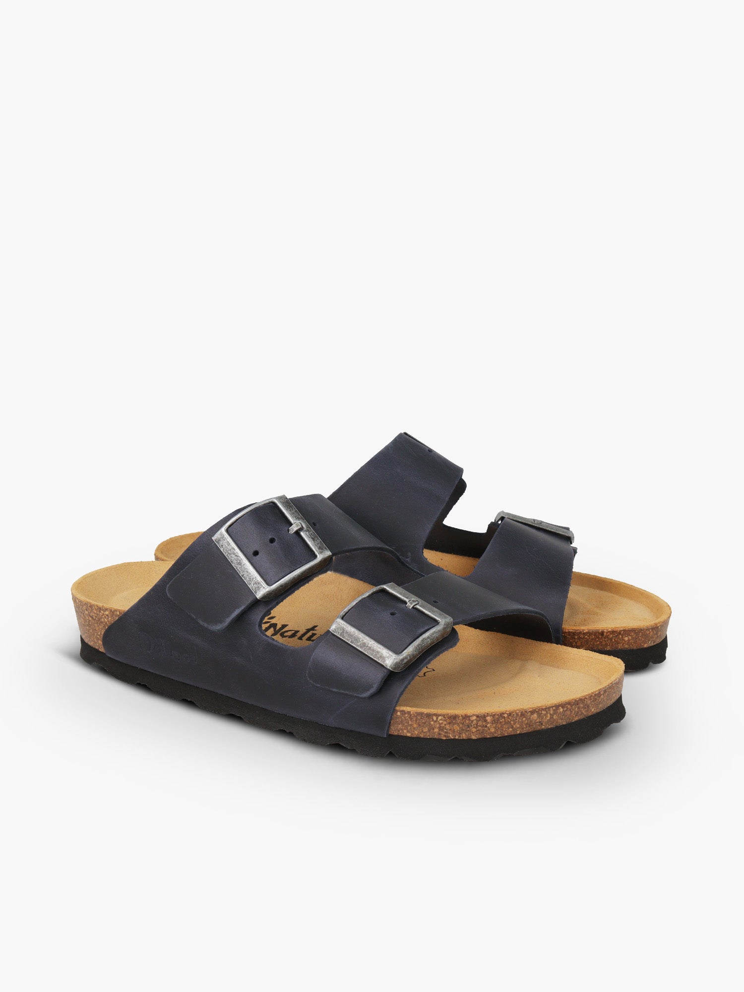 Natuned CH05 Velour sandalo dark brown vista laterale