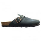 Sabot Natuned CH18 unisex dettaglio tomaia pelle oliata naturale Made in Spain