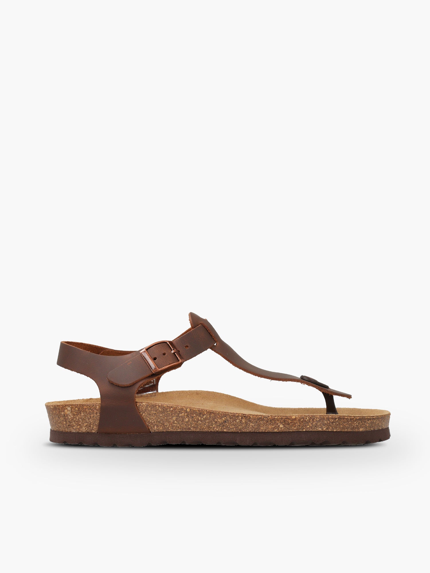 Sandalo Natuned CH31 unisex infradito con cinturino alla caviglia vista laterale