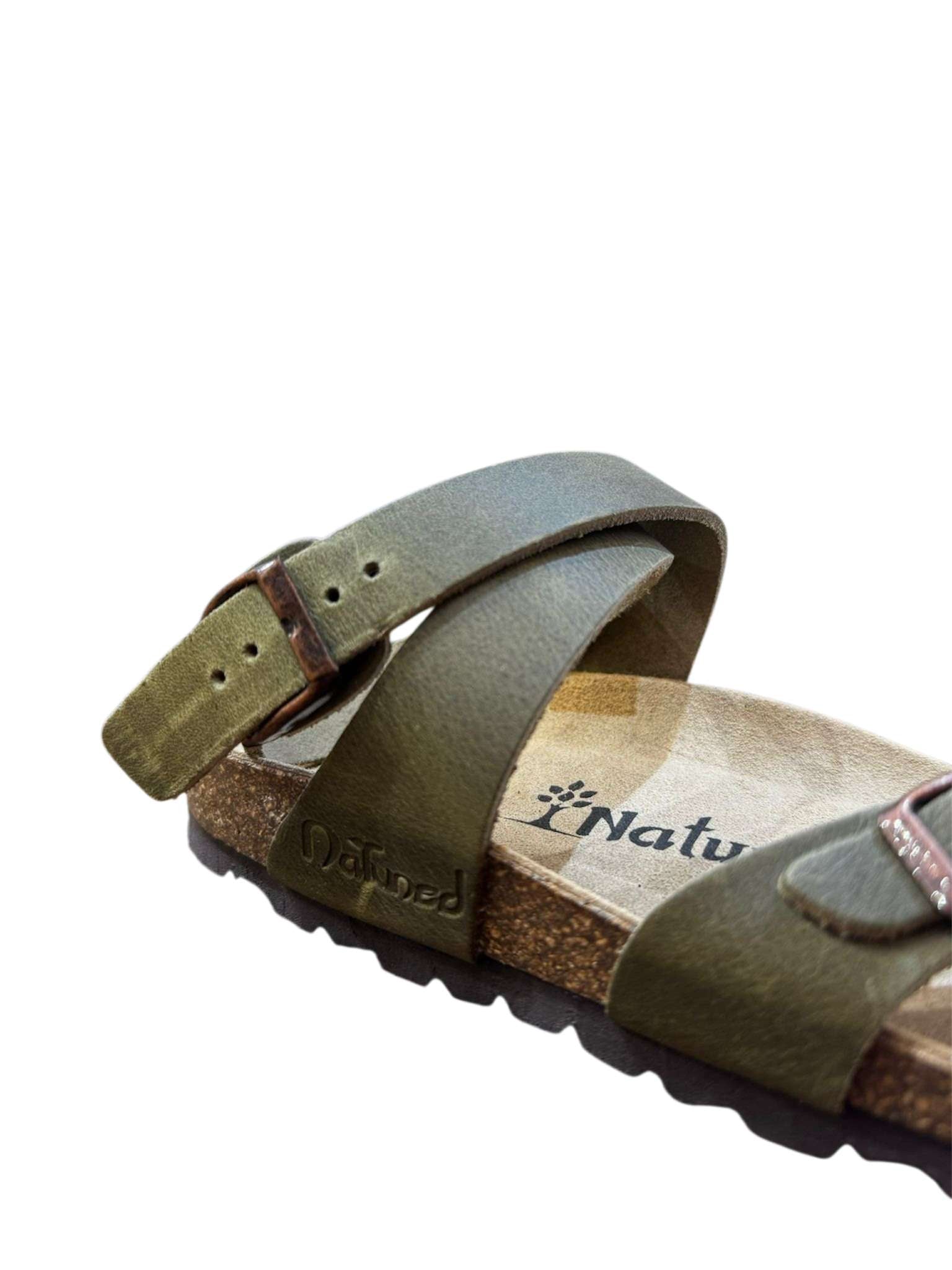 Natuned CH06 sandalo donna indossato frontale