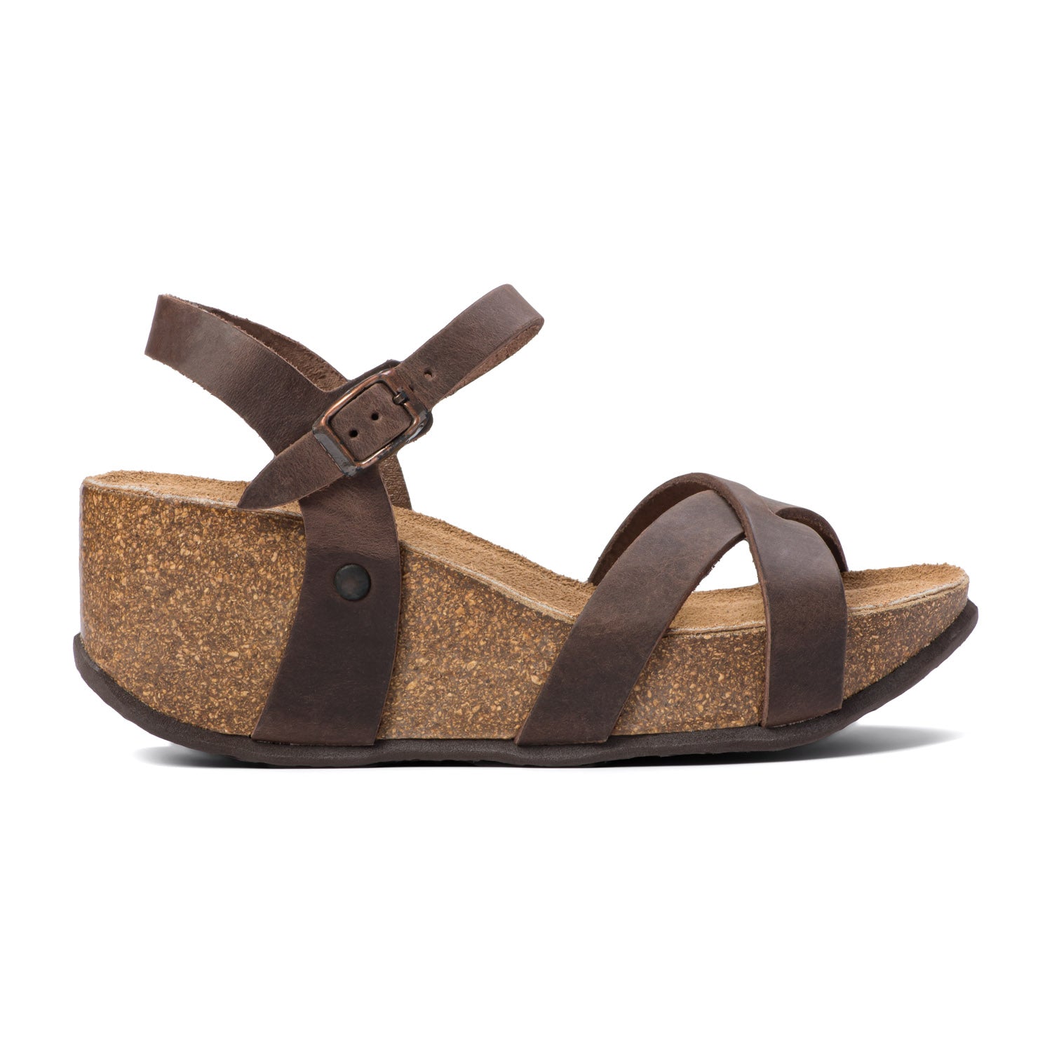 Natuned CH21 sandalo donna indossato frontale