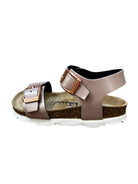 Natuned CH03 - Sandalo a Doppia Fascia in Pelle Naturale