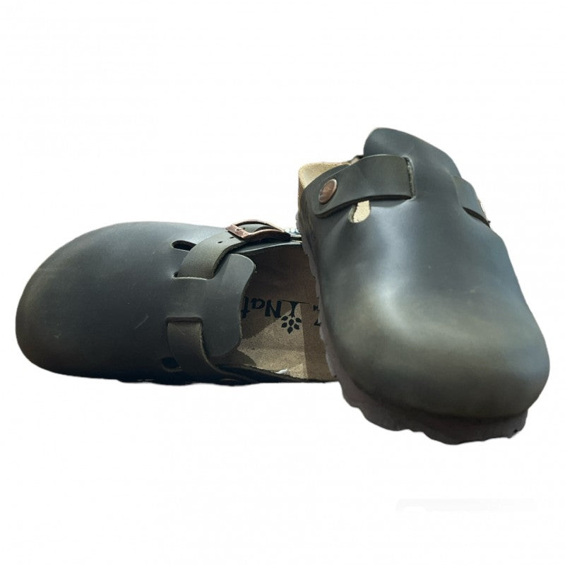 Sabot Natuned CH18 unisex dettaglio plantare in sughero naturale laterale