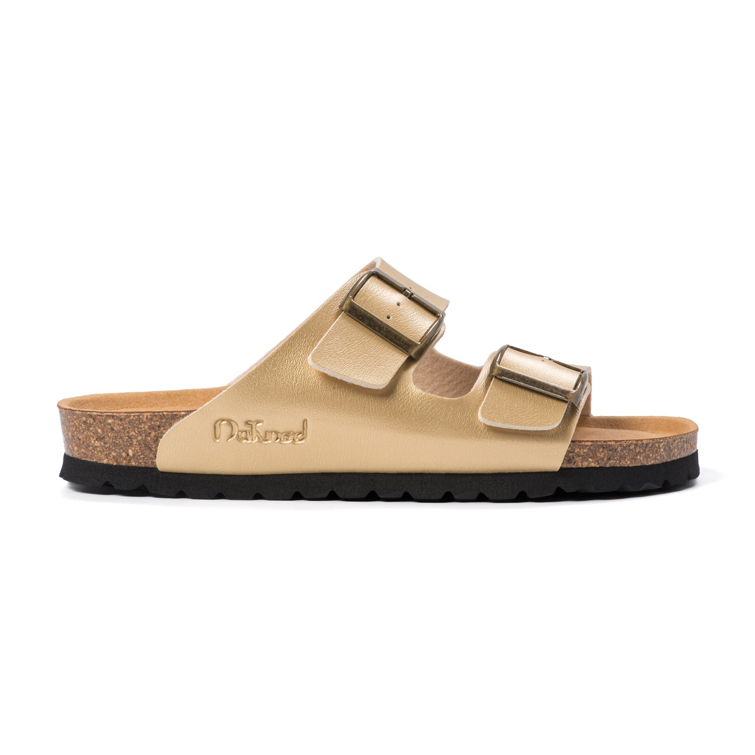 Natuned CH05 - Sandalo a Doppia Fascia Vegan in Materiale Vegan
