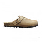 Sabot Natuned CH18 unisex dettaglio tomaia in pelle oliata