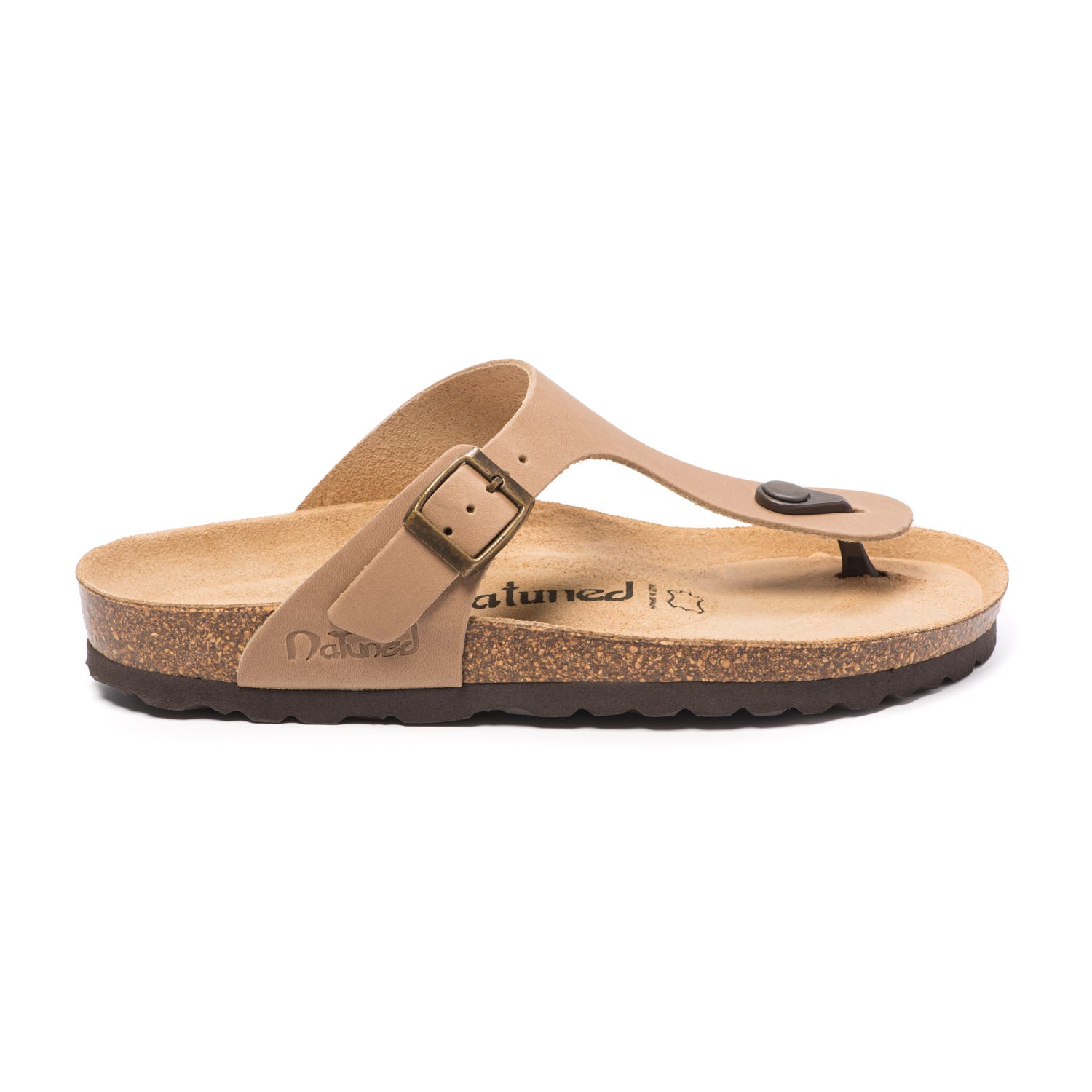 Natuned CH08 - Sandalo Infradito in Pelle Oliata