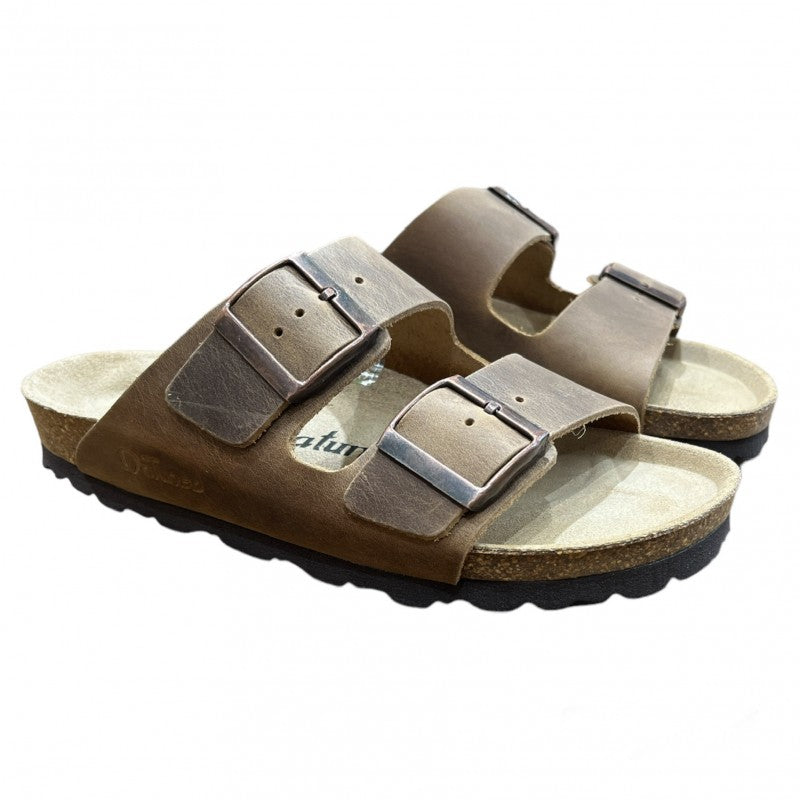 Natuned CH05 Oiled sandalo taupe vista dall'alto