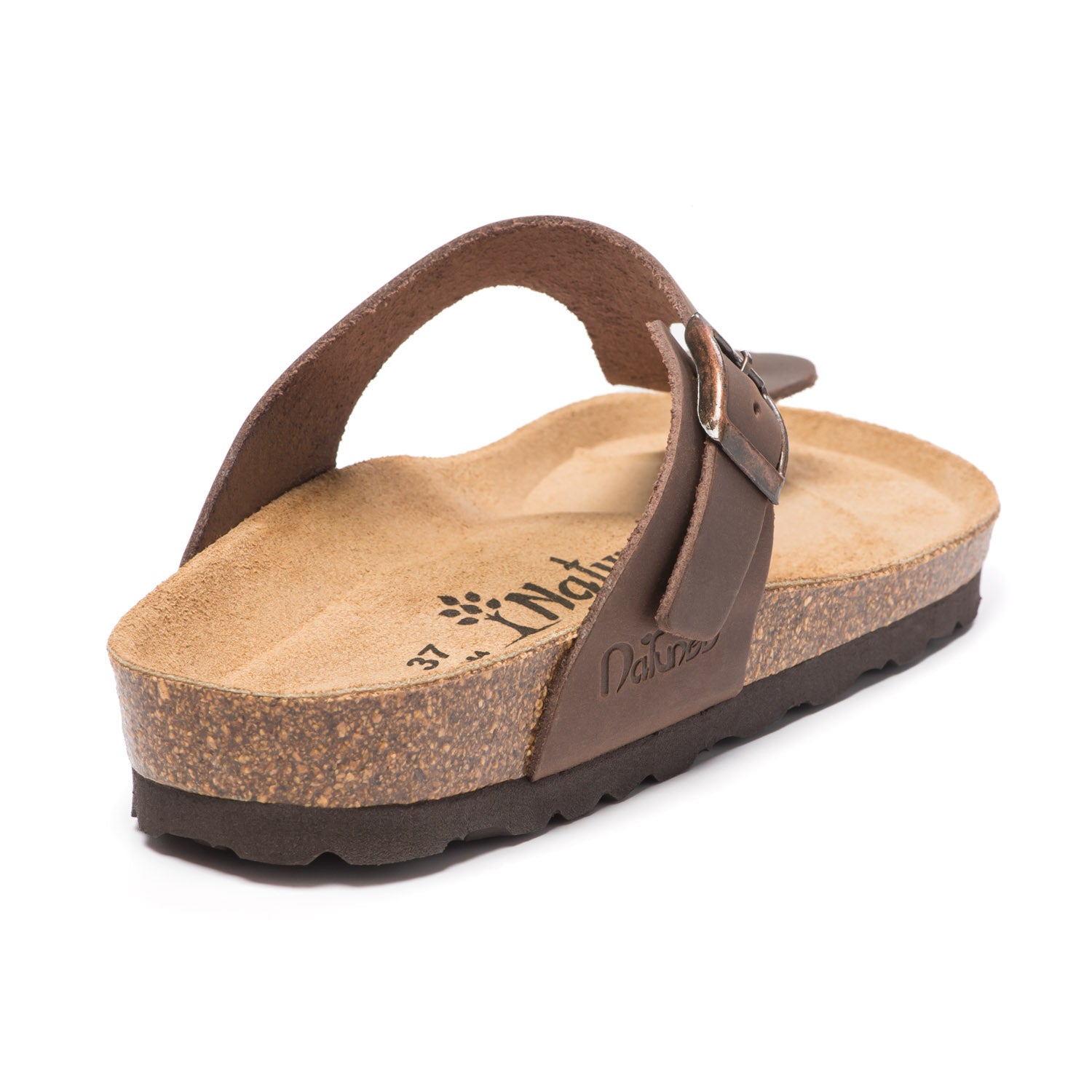 Natuned CH08 - Sandalo Infradito in Pelle Oliata