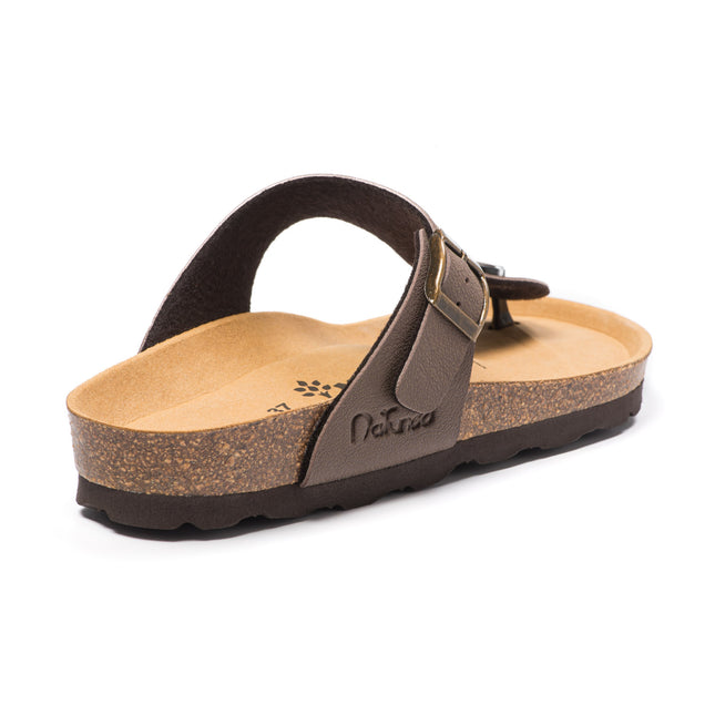CH08 (MICROFASER) - Flip flops with adjustable women's and men's strap