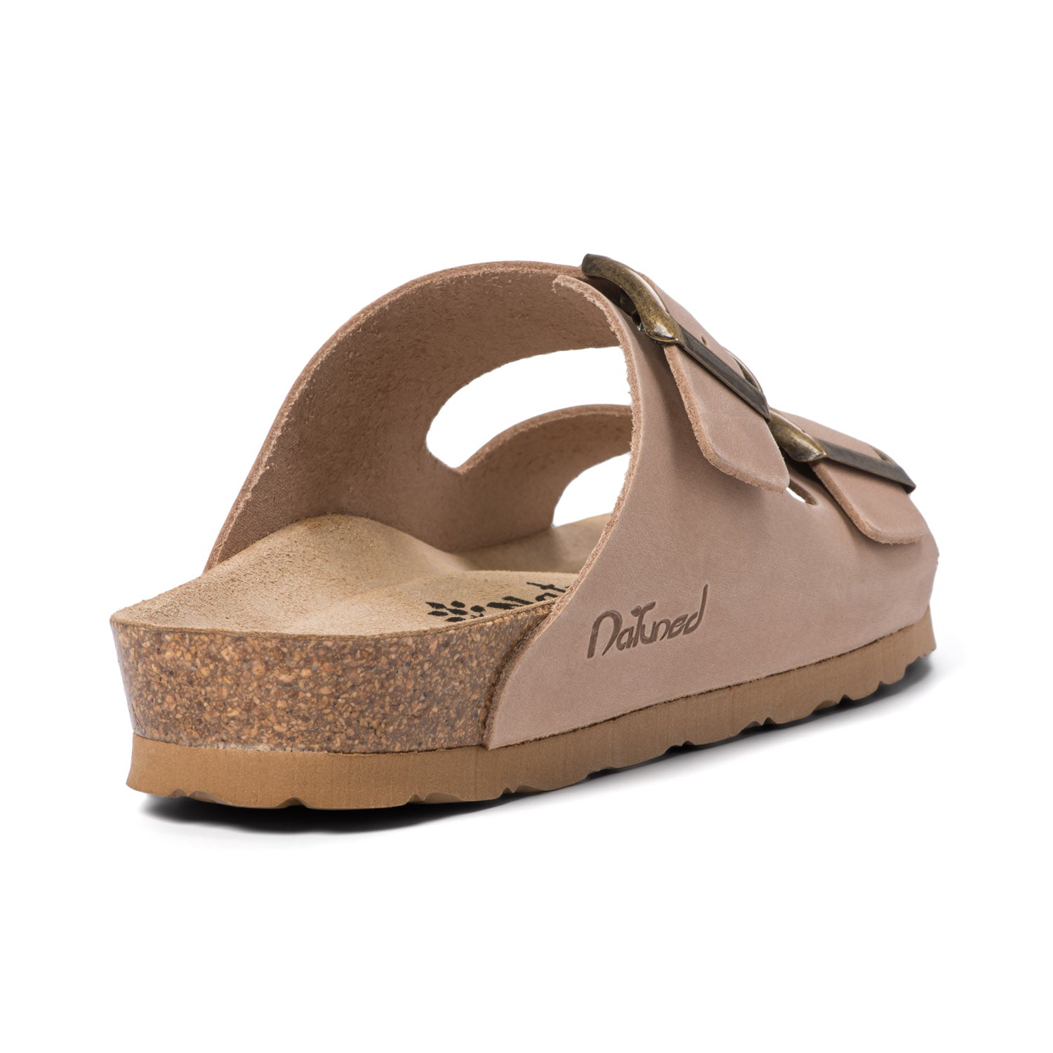 Natuned CH05 - Sandalo a Doppia Fascia in Pelle Oliata