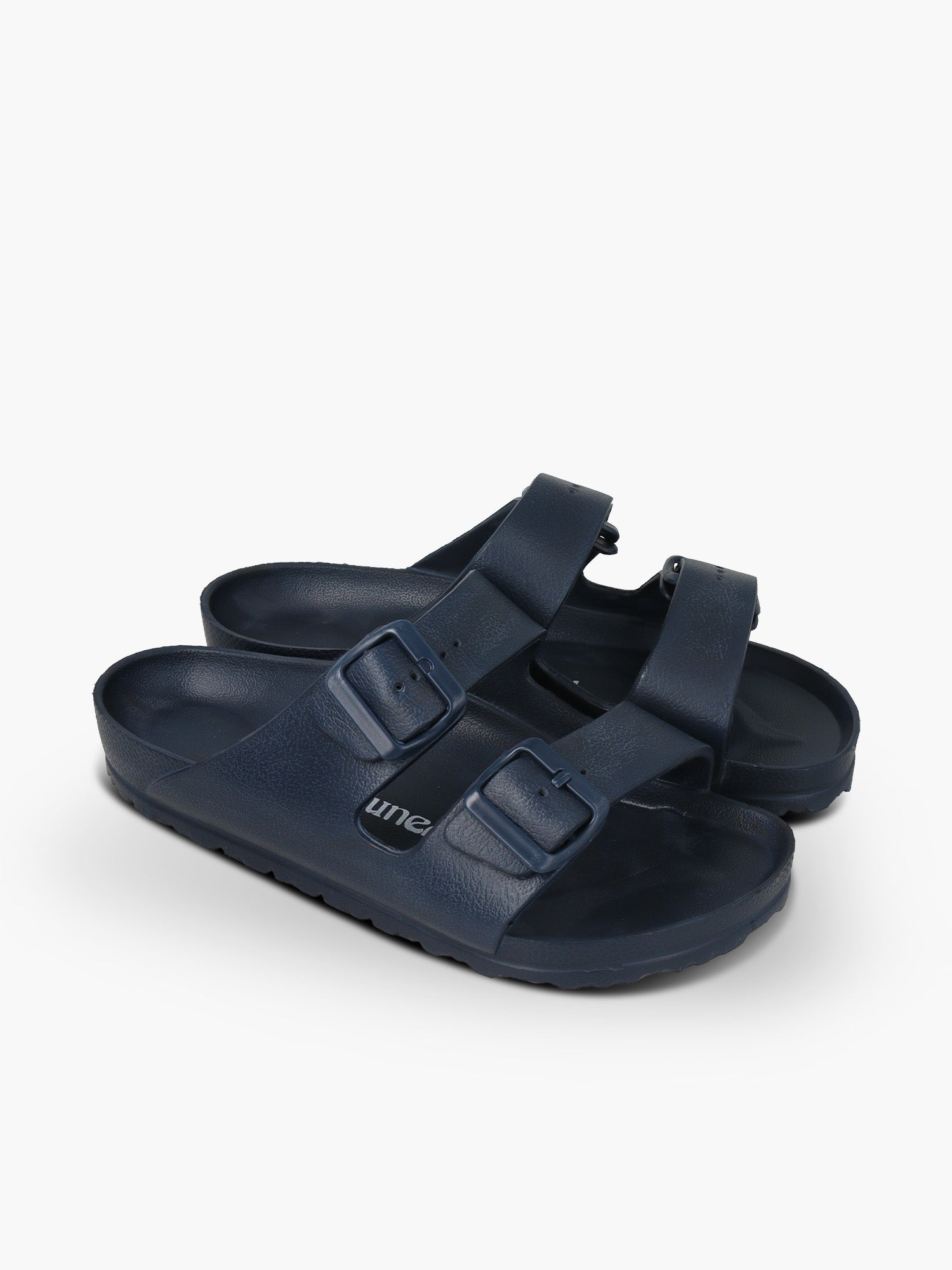 Natuned CH29 - Sandalo a Doppia Fascia con Fibbie Regolabili in Pelle Naturale