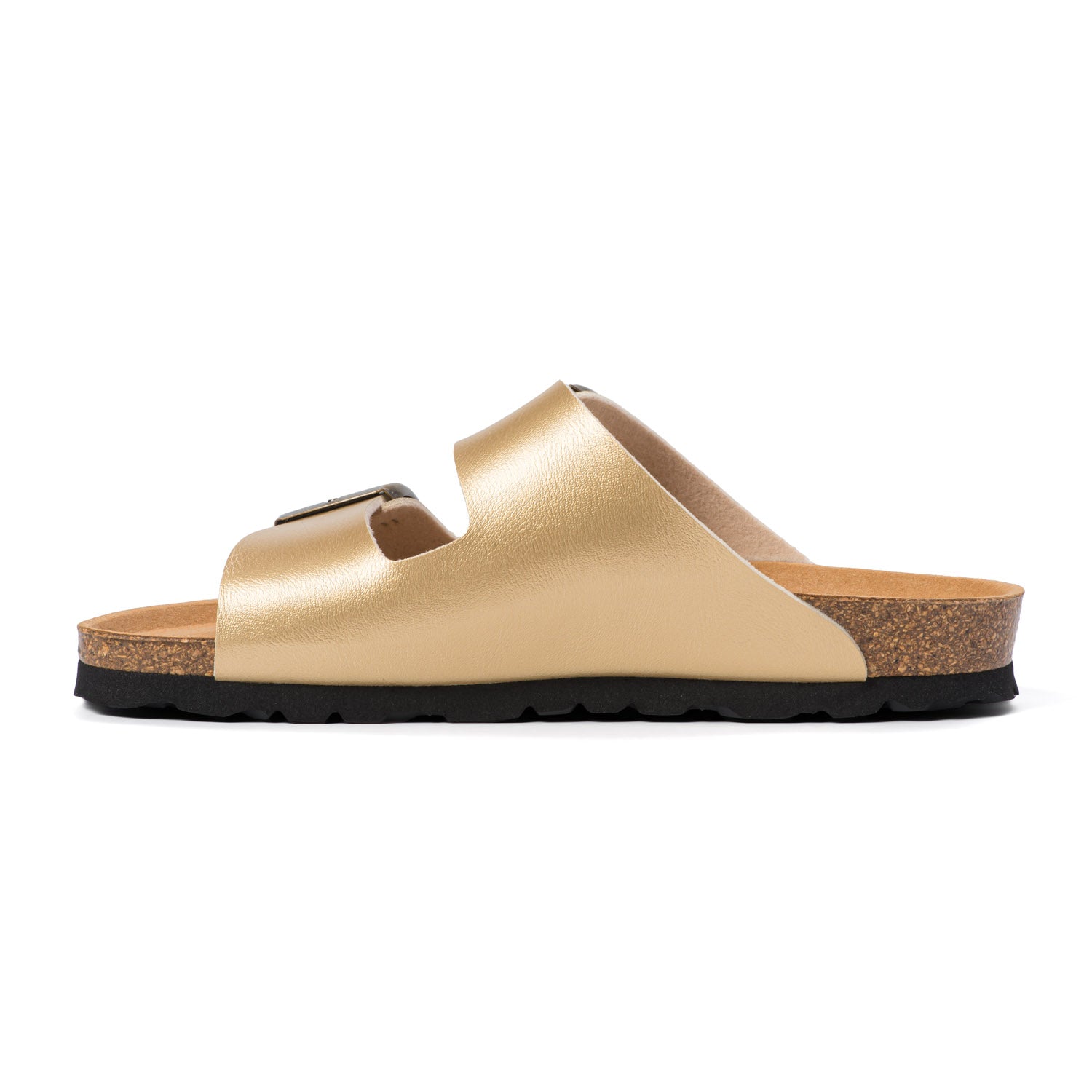Natuned CH05 Vegan sandalo pearl white vista laterale