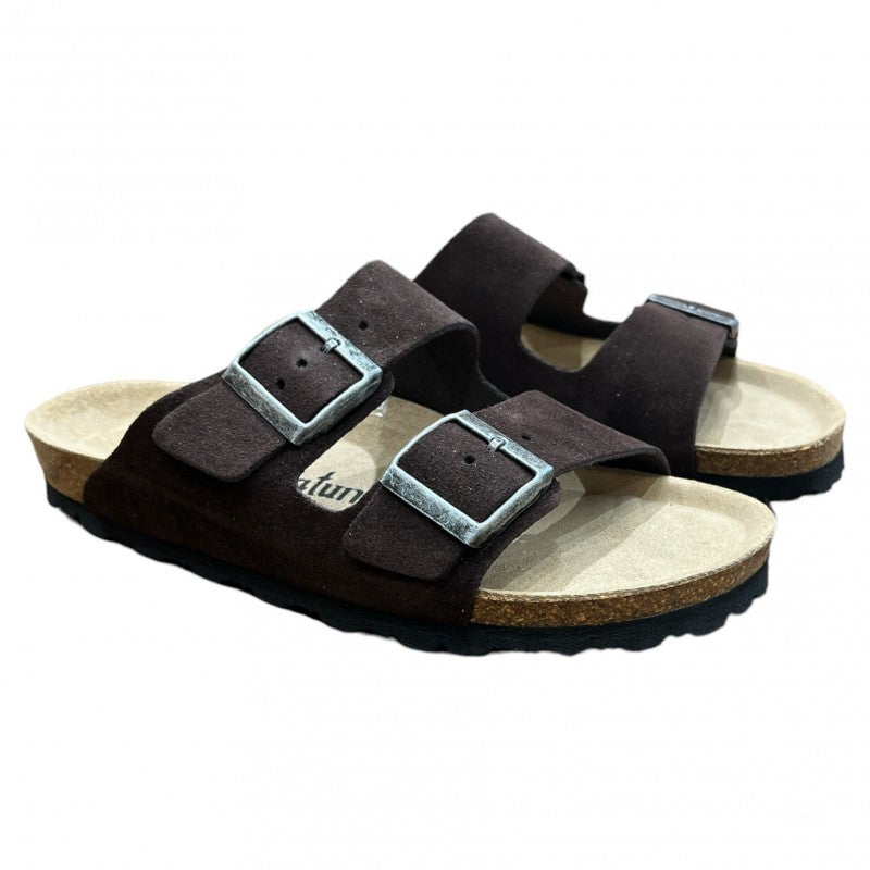 Natuned CH05 Oiled sandalo indossato vista laterale