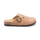 Sabot Natuned CH18 unisex pelle oliata punta chiusa profilo laterale