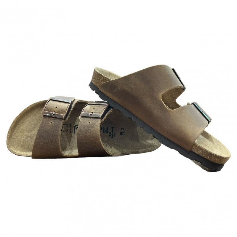 Natuned CH05 Oiled sandalo pelle oliata dettaglio suola