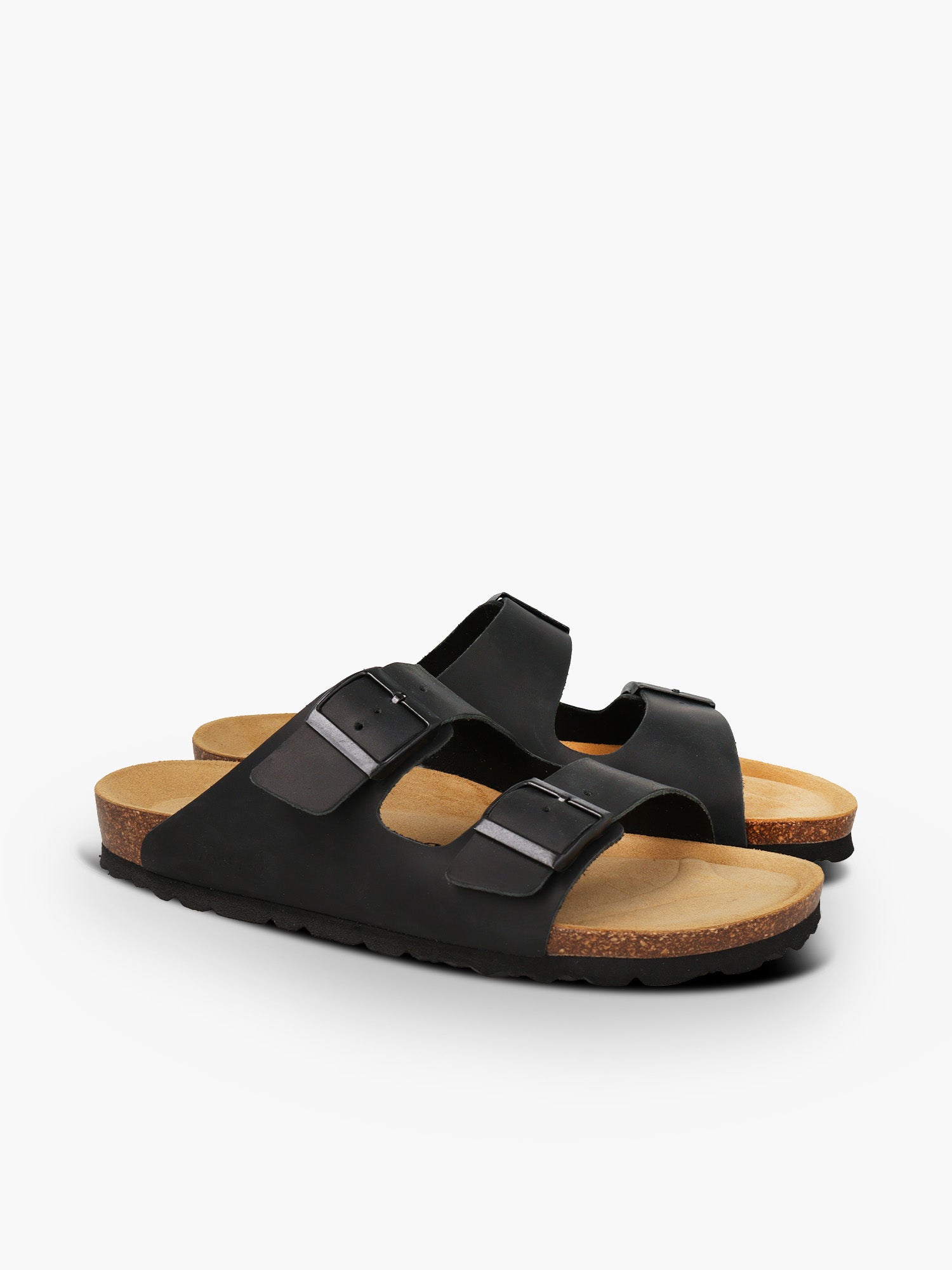 Natuned CH05 Oiled sandalo vista dall'alto doppia fascia