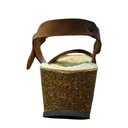CH21 - Cross -sided sandal sandal with adjustable straps and Natuned Women's Women's Plantation in Anatomical Latex Comfort
