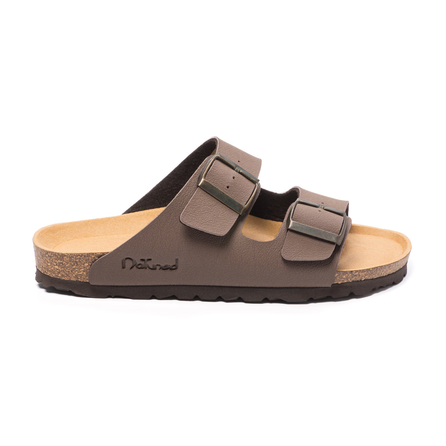 Natuned CH05 - Sandalo a Doppia Fascia Vegan in Materiale Vegan